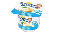 Aquşa Uşaq Kəsmiki Təbii Vitamin K2 Agusha Armud 3,9%,  6 ay + (100 q)