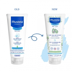 MUSTELA 2IN1 CLEANSING GEL HAIR AND BODY 200 ML 83