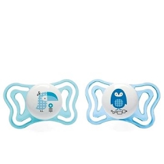 SOOTHER PHYSIO LIGHT  BOY 2-6M SIL 2 PCS