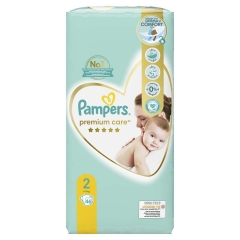 Pampers Premium Care Value Pack No.2 (Mini) 3-6 kg