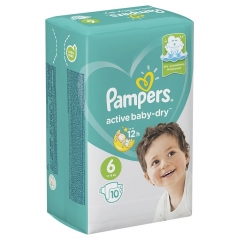 PAMPERS 6N 10 EDED NEW