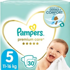 Pampers Premium Care Value No.5-18 kq Bezlər, 30 əd