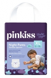 PINKISS NIGHT PANTS XL20 12-18KG