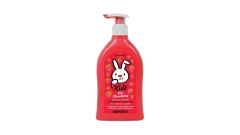 Sanosan Duş Geli və Şampun Çiyələk Ətirli  , 3+ yaş , 400ml