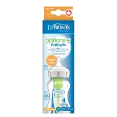 Dr.Brown's Options+ Enliboğaz  Qidalanma üçün Butulka Plastik 270ml