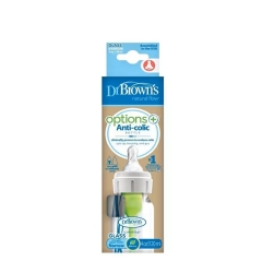Dr.Brown's Options+ Şüşə Qidalanma üçün Darboğaz Butulka 0+ ay, 120ml