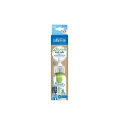 Dr. Brown's Options+ Şüşə Qidalanma üçün Butulka 0+ ay, 250ml Darboğaz