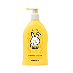 Sanosan Banan Ətri ilə Duş Geli və Şampun  , 3 Yaş+ , 400 ml