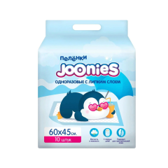 Joonies Bezaltı Dəyişmək üçün Bir Dəfəlik Mat Ölçü 60x45,10 ədəd
