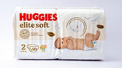 Huggies Elite Soft 2 Jumbo Uşaq Bezləri 4-6kq 50əd