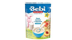 BEBI  Südlü Yulaf və Şaftalılı Sıyıq, 6 ay + (200q)