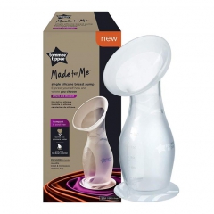 Tommee Tippee Single Silicone Breast Pump & Let Down Catcher with Steriliser Bag
