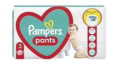 Pampers Pants Uşaqlar üçün Tuman Bez 3 N 62 (əd)