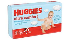 Huggies Ultra Comfort Mega Uşaq Bezi  4N (66 əd )