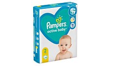 Pampers Active Baby Uşaqlar üçün Bez 2N 94 (əd)