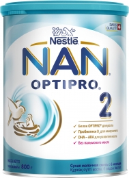 6 aylıq körpələr üçün NAN® 2 Optipro, 800 qr