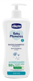bədən və saç üçün "Göz yaşları olmadan" kalendula ekstraktı ilə 750 ml Chicco Baby Moments