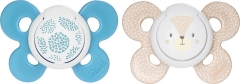 SOOTHER COMFORT BOY SIL 6-16M 2PC C