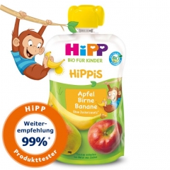 HIPPIS APPLE PEAR BANANA