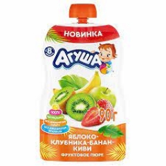 AQUSA PURE 90GR YABL  BANAN KLUB KIVI