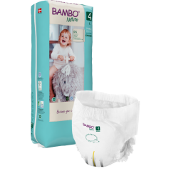 BAMBO NATURE PANTS 4 (7-14KQ)(1*40)