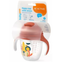 SIPPY CUP WITH WEIGHTED STRAW