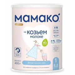 Mamako 1 Premium Formula 0-6 ay, 400qr