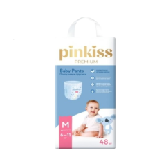Pinkiss Premium M Uşaqlar üçün Tuman bez  (6-11kq)  48əd