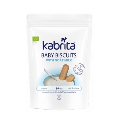 Kabrita Keçi Südü Əsasında Körpələr üçün Peçenye 6+ ay, 115qr
