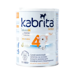 Kabrita 4 Gold Uşaqlar üçün Süd 800qr