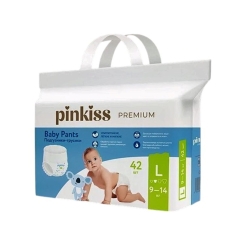 Pinkiss Premium L Uşaqlar üçün Tuman Bez (9-14kq) 44əd