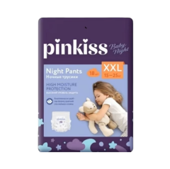 Pinkiss XXL Uşaqlar üçün  Gecə Tuman Bez  18 əd (15-25kq)