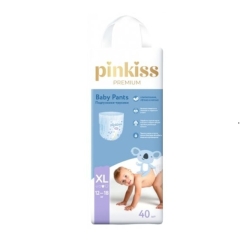 Pinkiss Premium XL  Uşaqlar üçün Tuman Bez  (12-18kq) 40əd
