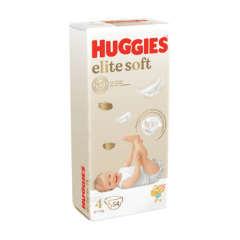 Huggies Elite Soft 4 Uşaq Bezləri 8-14kq 54əd