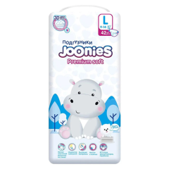 Joonies Premium Soft L Bez(9-14 кq) 42 ədəd