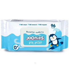 Joonies Uşaqlar üçün Nəm Salfet, 96 ədəd, 0 ay+