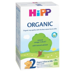 Hipp 2 Orqanik Körpələrin Qidalanması üçün Süd Qarışığı 6ay + (300qr)