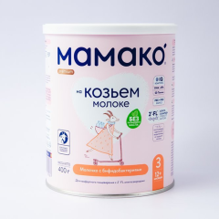 Mamako 3 Premium Formula Bifidobakteriyalar ilə 12+ ay, 400qr