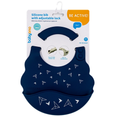 Babyono Silikon Rahat Bağlanan Önlük 6 ay +
