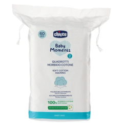 Chicco Baby Moments Pambıq Salfetlər 0+ ay, 60əd