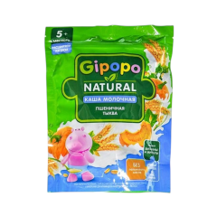 Gipopo Buğda Balqabaq Südlü Sıyıq 200 qr, 5ay+