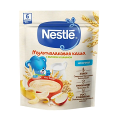Nestle 6+ Quru Südlü Alma və Banan ilə Mültidənli Siyiq