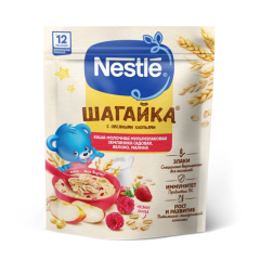 Nestle 12+ Quru Südlü Bağ Çiyələyi ,alma Tikələri ,moruq ilə Yulaf Lopalari ilə Mültidənli Siyiq