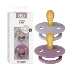 Соска-Пустышка Латексная Симметричная Bibs 0-6m (2 Шт)