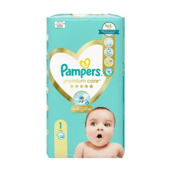 Подгузники Детские Pampers Premium Care Newborn 1 2-5кг 50шт