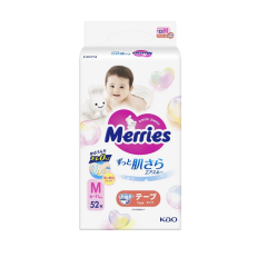 Merries M Uşaq Bezləri 6-11kq  52əd