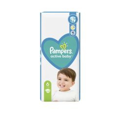 Pampers Active Baby 6 Extra Large Uşaq Bezləri 13-18kq 52əd