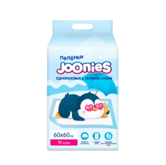 Joonies Bezaltı Dəyişmək üçün Bir Dəfəlik Mat Ölçü 60x60, 10 ədəd