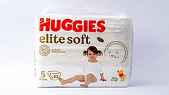 Huggies Elite Soft 5 Uşaq Bezləri 12-22kq 42əd