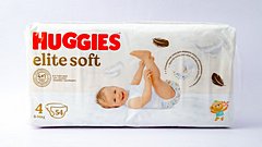 Huggies Elite Soft 4 Uşaq Bezləri 8-14kq 54əd